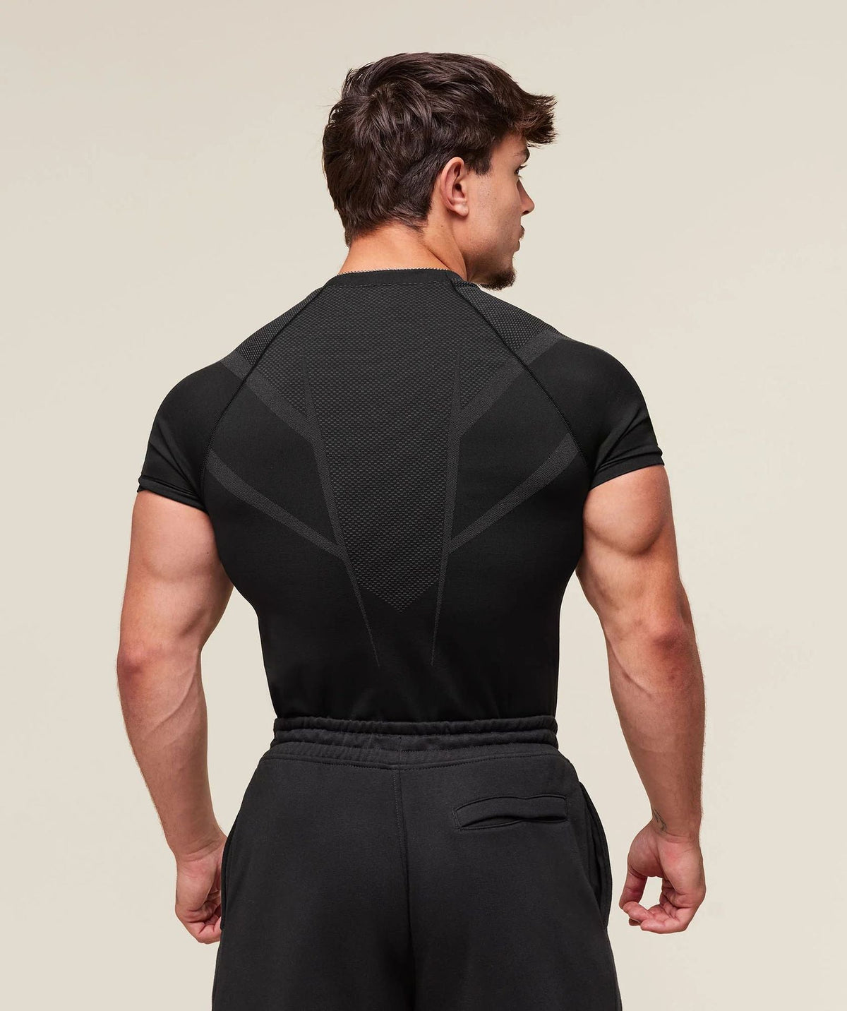 GYMSHARK/ONYX5 Short-Sleeve Compression Training Shirt