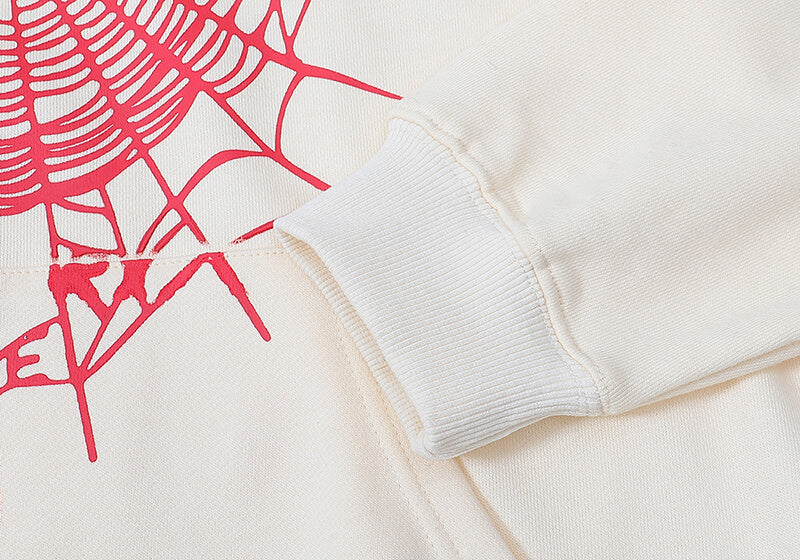Sp5der Thug Spider Hoodie a??Apricot #8210